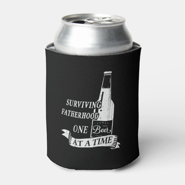Rafraîchisseur Pour Canette Surviving Fatherhood une bière à la fois en détres (Can devant)