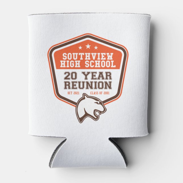 Rafraîchisseur Pour Canette SVHS Classe de '01 20 Année Réunion coozie (Devant)