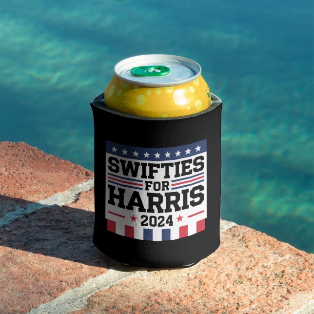 Rafraîchisseur Pour Canette Swifties pour Kamala Harris 2024 Vote Soutien  (Piscine in situ)