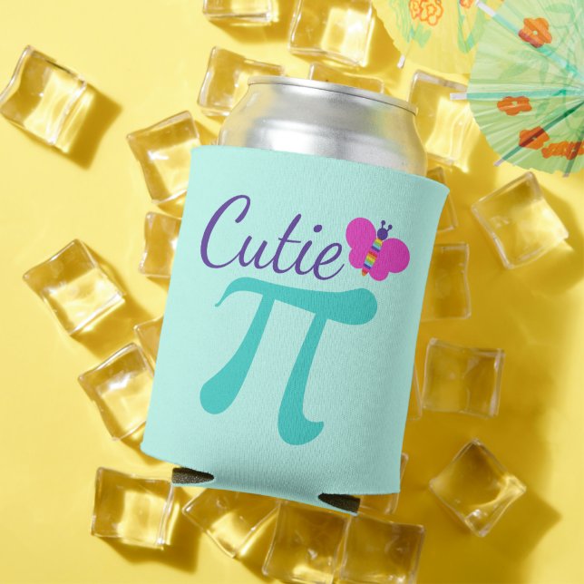 Rafraîchisseur Pour Canette Symbole Cutie Pi Pun mathématique (Été in situ)