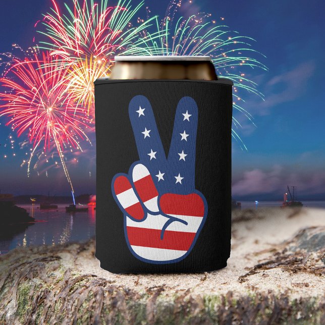 Rafraîchisseur Pour Canette SYMBOLE Patriotique 4 juillet (Créateur téléchargé)