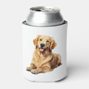 Rafraîchisseur Pour Canette Sympathique Golden Retriever Smile - Loyal Chien P