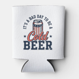 Rafraîchisseur Pour Canette T-shirt vectoriel vintage de bière froide patrioti