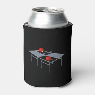 Rafraîchisseur Pour Canette Table De Ping Pong Avec Pagaies,
