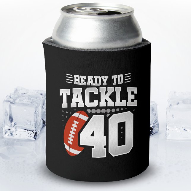 Rafraîchisseur Pour Canette Tackle 40e anniversaire 40 ans Couples Anniversair (Créateur téléchargé)