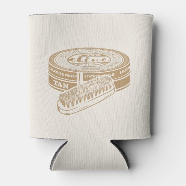 Rafraîchisseur Pour Canette Tan shoepoly (Devant)