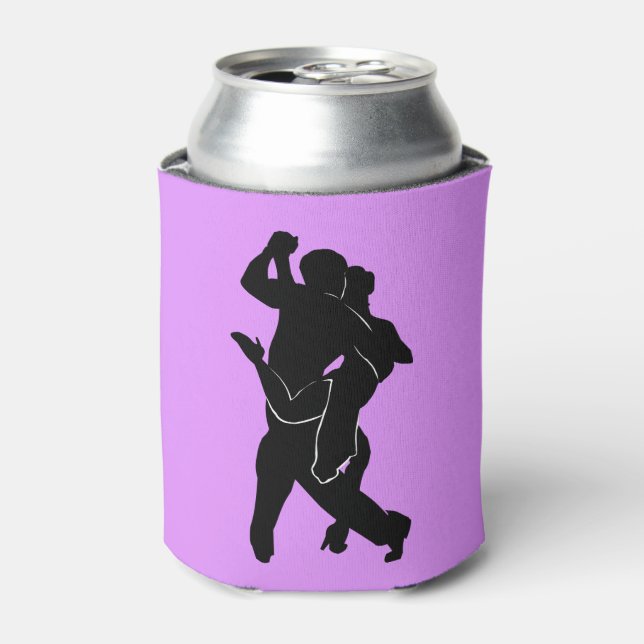 Rafraîchisseur Pour Canette Tango Dancer Couple Purple Peut Rafraîchir Vos Cou (Can devant)