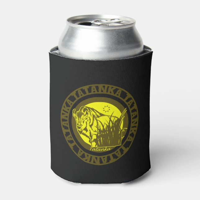 Rafraîchisseur Pour Canette Tatanka (Buffle) Jaune (Can devant)