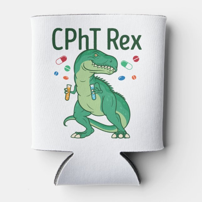 Rafraîchisseur Pour Canette Technicien en pharmacie Tech CPhT Rex (Devant)