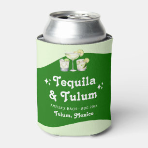 Rafraîchisseur Pour Canette Tequila Citron Vert de Tulum et Enterrement de Vie