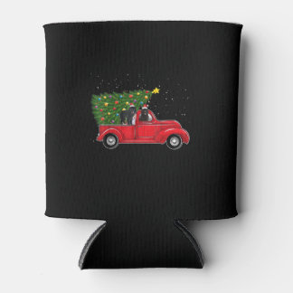 Rafraîchisseur Pour Canette Terre-Neuve sur camion rouge | cadeau xmas