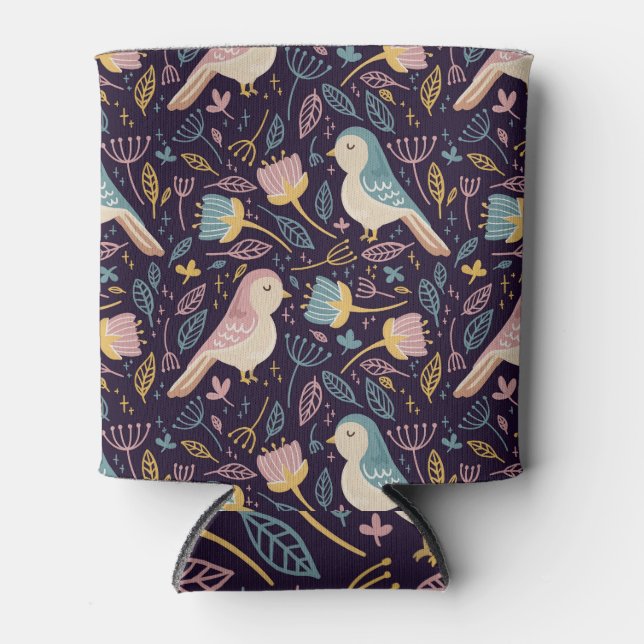 Rafraîchisseur Pour Canette Texture de marbre blanc gris Arrière - plan (Devant)