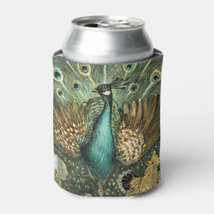 Rafraîchisseur Pour Canette Theo Van Hoytema Vintage Peacock Open Wings Peafow