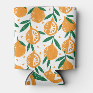 Rafraîchisseur Pour Canette Timbres de fruits : Motif texturé Vintage sans sou