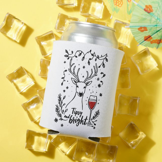 Rafraîchisseur Pour Canette Tipsy et Bright Deer (Été in situ)