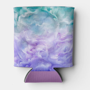 Rafraîchisseur Pour Canette Tourbillon de nuage bleu et violet