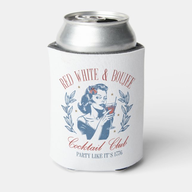 Rafraîchisseur Pour Canette Tout American Red White et Boujee (Can Dos)
