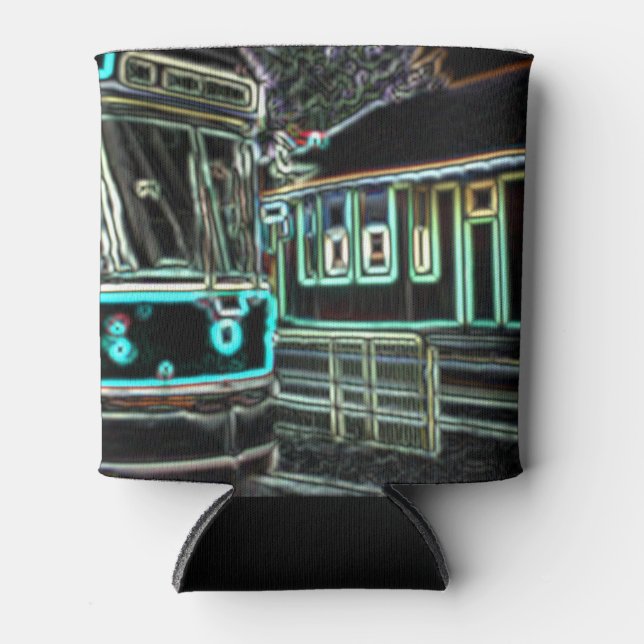 Rafraîchisseur Pour Canette TRC Neon trcar à stn Black Can Cooler (Devant)