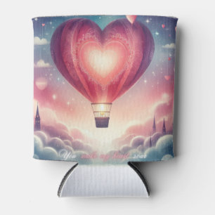 Rafraîchisseur Pour Canette Très beau ballon coloré Valentine's Heart