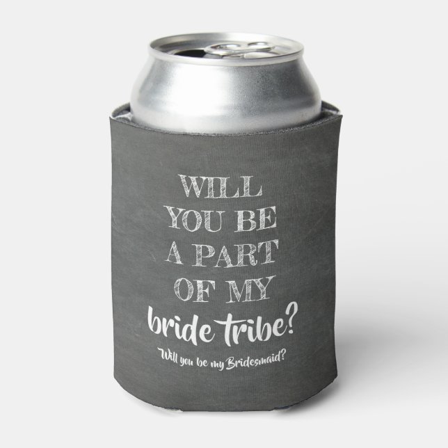 Rafraîchisseur Pour Canette Tribe de mariées - Proposition amusante de domesti (Can devant)