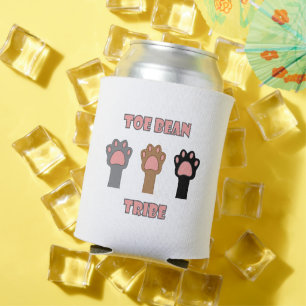 Rafraîchisseur Pour Canette Tribu des Pattes d'Orteil Rose Mignon Chat