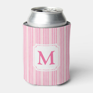 Rafraîchisseur Pour Canette Tripple rose   Monogramme Cabana