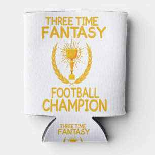 Rafraîchisseur Pour Canette Trois fois imaginaire champion de football cadeau