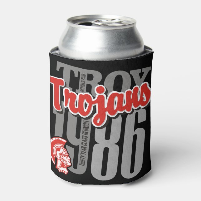 Rafraîchisseur Pour Canette Troy Trojans 1986 peut refroidir (Can devant)