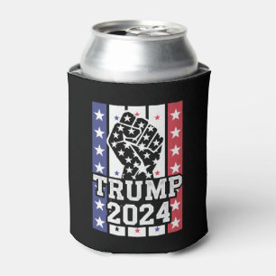 Rafraîchisseur Pour Canette Trump 2024 Poing hors-la-loi Hillbilly J.D.Vance 2