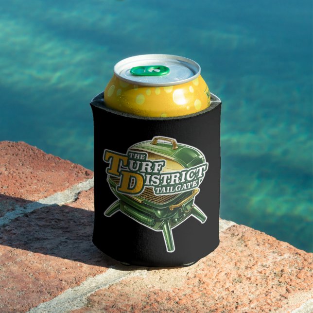 Rafraîchisseur Pour Canette Turf District Tailgate Coozie (Piscine in situ)