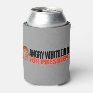 RAFRAÎCHISSEUR  POUR CANETTE TYPE BLANC FÂCHÉ POUR LE PRÉSIDENT - .PNG