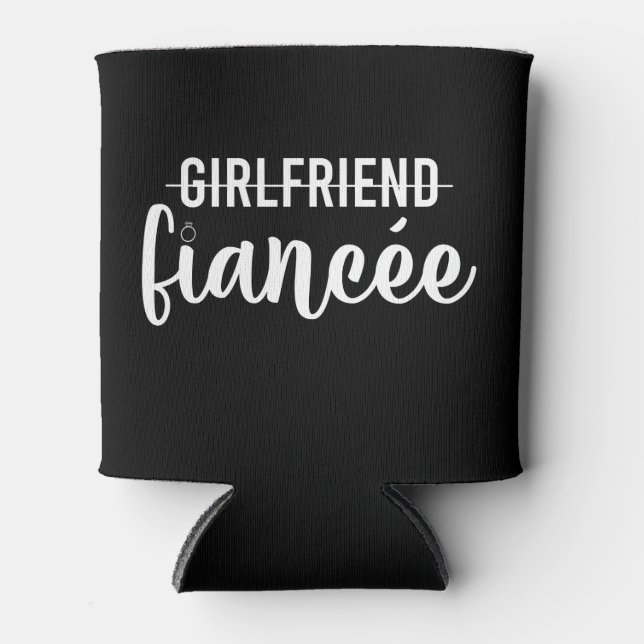 Rafraîchisseur Pour Canette Un cadeau de la Fiancée Fiancée Fiancée (Devant)