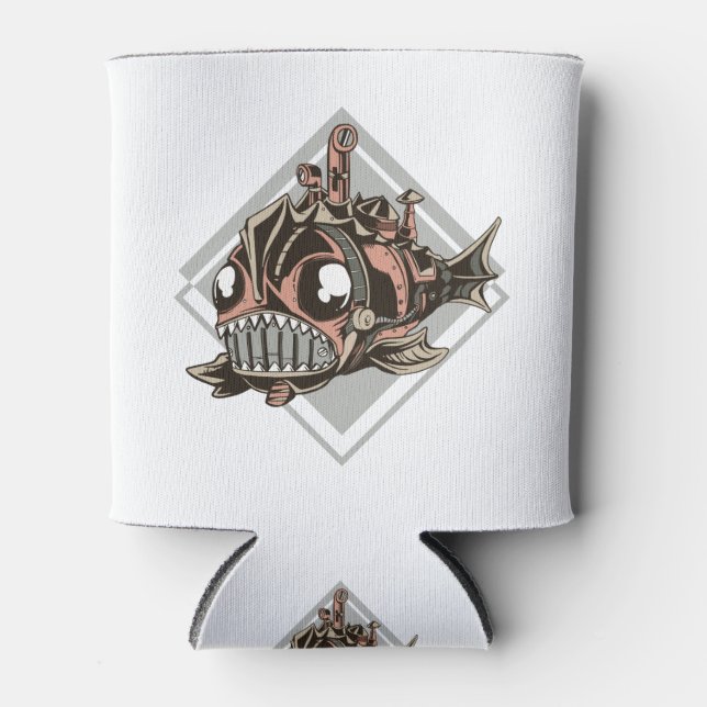 Rafraîchisseur Pour Canette Un Cadeau De Poisson Robotique Monster Pour Les Am (Devant)