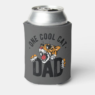 Rafraîchisseur Pour Canette Un Cool papa de chat Koozie