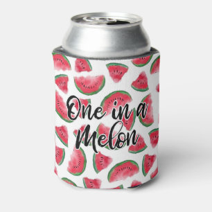 Rafraîchisseur Pour Canette Un Motif d'aquarelle de melon