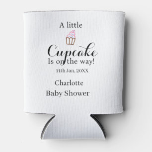 Rafraîchisseur Pour Canette Un petit gâteau arrive nom de la baby shower da