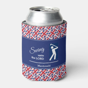 Rafraîchisseur Pour Canette Union Jack Golf personnalisé