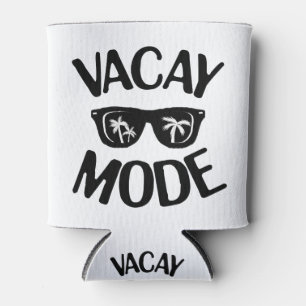 Rafraîchisseur Pour Canette Vacances Art Vacay Mode Word Texte Art