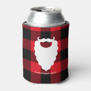 Rafraîchisseur Pour Canette Vacances personnalisées par plaid rouge de barbe