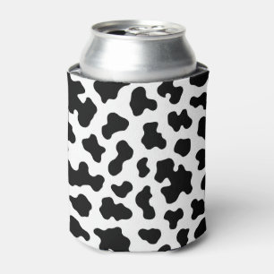 Rafraîchisseur Pour Canette Vache blanche et noire Imprimer