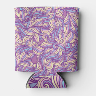 Rafraîchisseur Pour Canette vagues de doodle Abstraites : arrière - plan créat