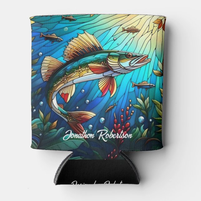 Rafraîchisseur Pour Canette Vallée Pike dans le lac moderne (Devant)