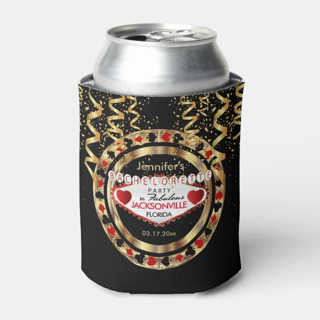 Rafraîchisseur Pour Canette Vegas Style Bachelorette Party - do-it-yourself Ci (Can devant)
