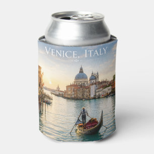 Rafraîchisseur Pour Canette Venise Italie Grand Canal Gondole Coucher de solei