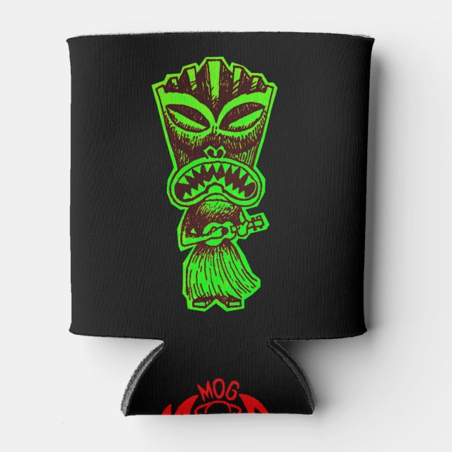 Rafraîchisseur Pour Canette Vert Uka Tiki (Devant)
