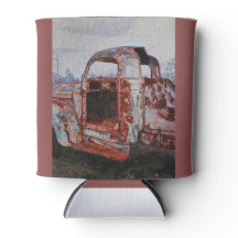 Vieux camion peut refroidir