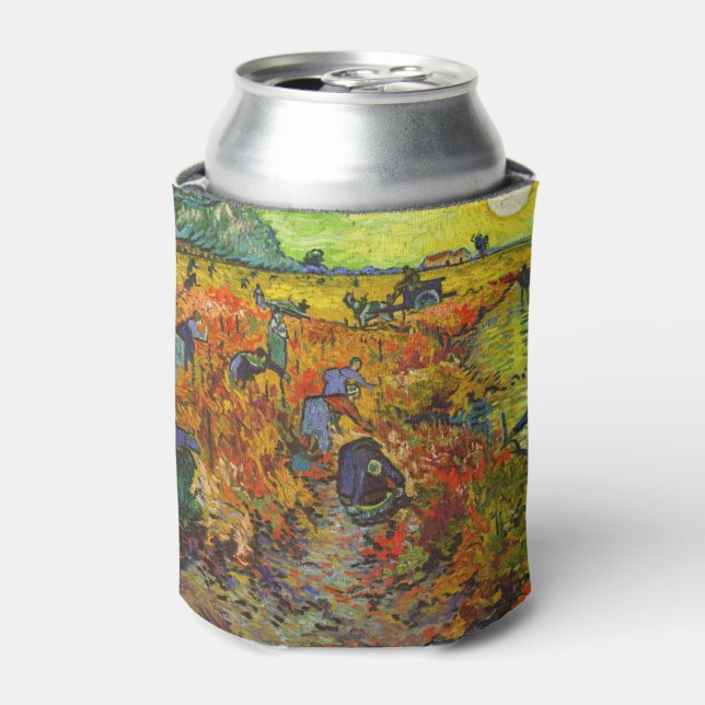 Rafraîchisseur Pour Canette Vincent van Gogh - Le vignoble rouge (Can devant)
