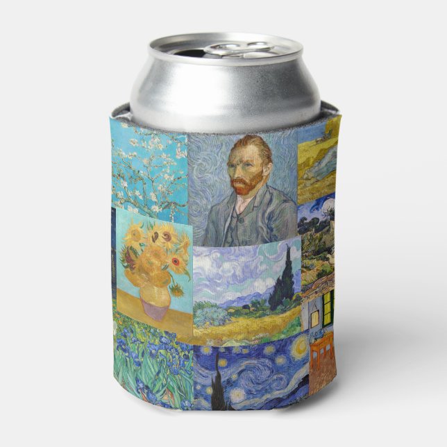 Rafraîchisseur Pour Canette Vincent Van Gogh - Masterpieces Patchwork (Can devant)