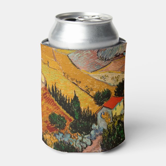 Rafraîchisseur Pour Canette Vincent van Gogh - Paysage, Maison et Plowman (Can devant)