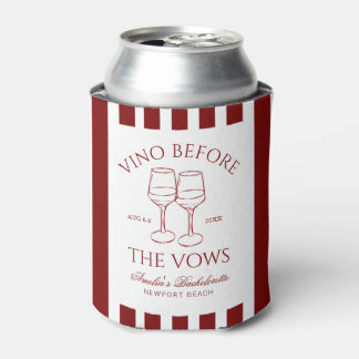 Rafraîchisseur Pour Canette Vino avant la Bachelorette Vows